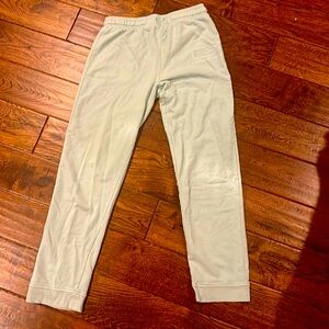 Light blue loose sweatpants